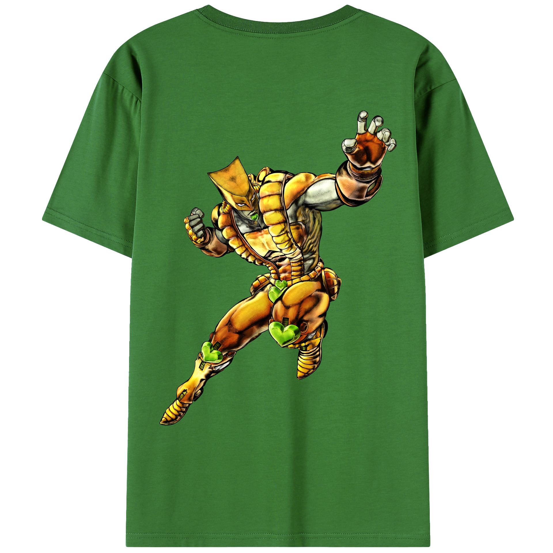 （画像用） ジョジョの奇妙な冒険 ディオ?ブランドー JoJo's Bizarre Adventure Dio Brando レディース半袖Tシャツ(バックプリント)